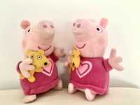 Peppa świnka interaktywna , przytulanka - 2 maskotki, przytulanki.