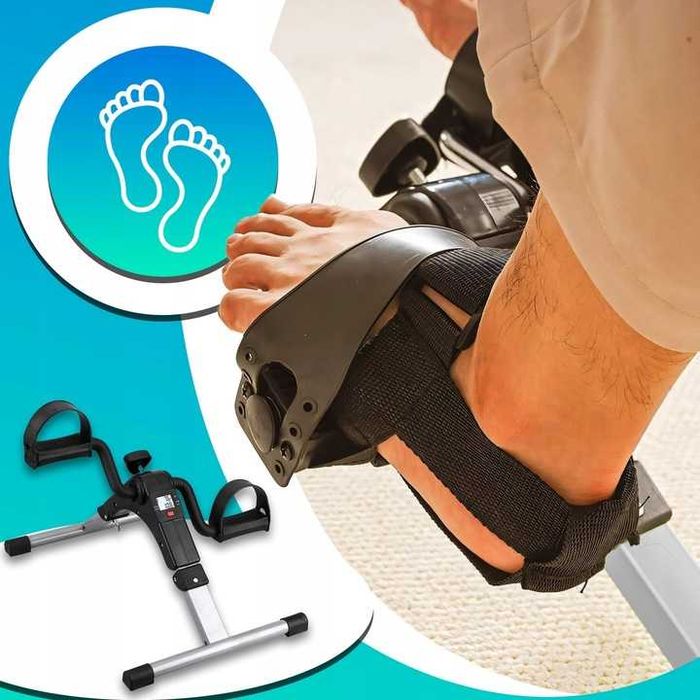 Rotorek rehabilitacyjny rotor rowerek treningowy wyświetlacz składany