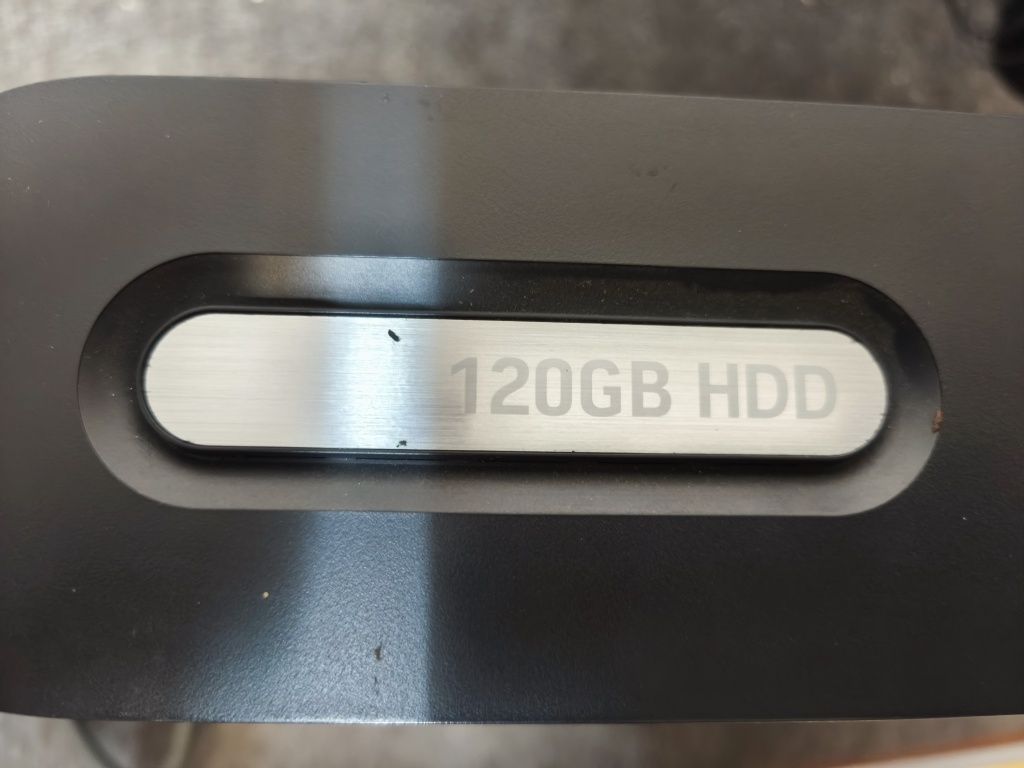 Xbox 360 120 gb preta