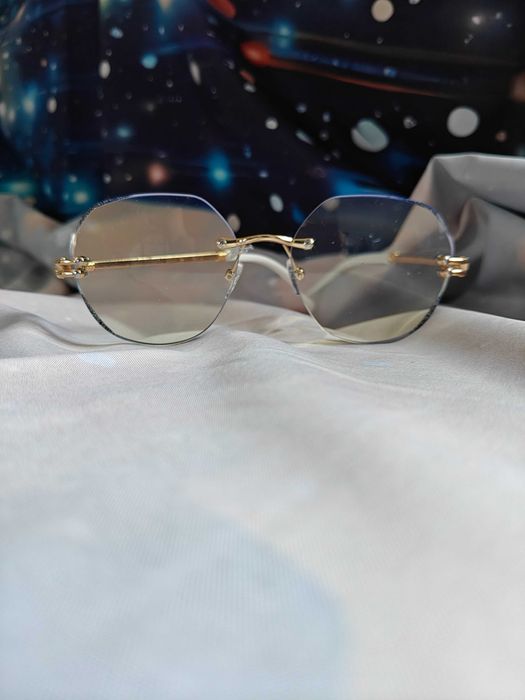 Okulary białe. Nie używane