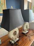 Zestaw dwóch lamp stołowych Safavieh