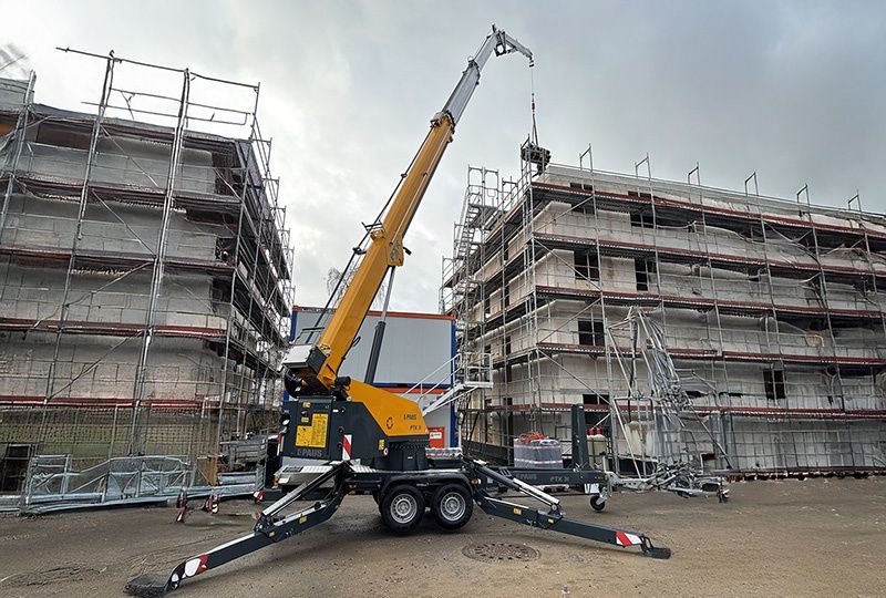 Usługa dźwigiem dekarskim – wynajem z operatorem – woj. opolskie