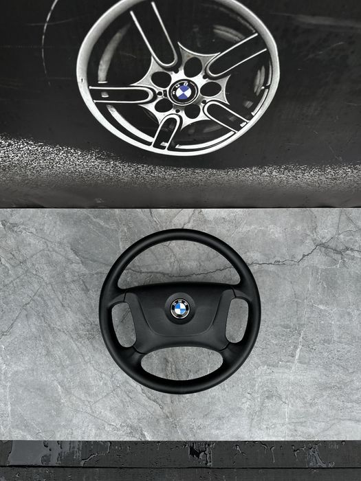 BMW E39 руль чотири спиці Ідеал Рідна Шкіра е39 Рестайл е46 BUMER