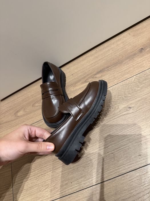 Лофери шоколадні 28 розмір