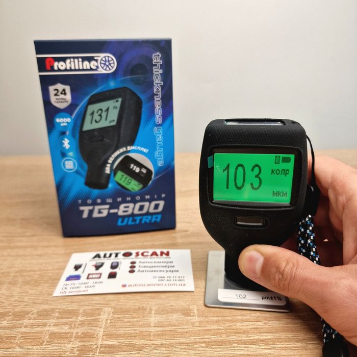 Найкращий товщиномір Profiline TG-800 Ultra. Гарантія 2 роки!