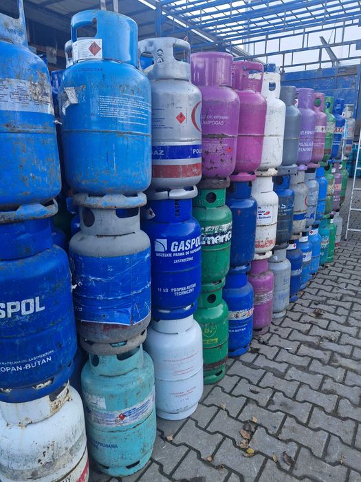 Butle Gazowe Puste 11 KG