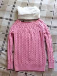 Теплий подовжений светр в ідеальному стані р. XS-M  (Турція )