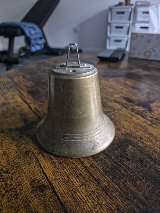 Dzwonek mosiądz,  duży