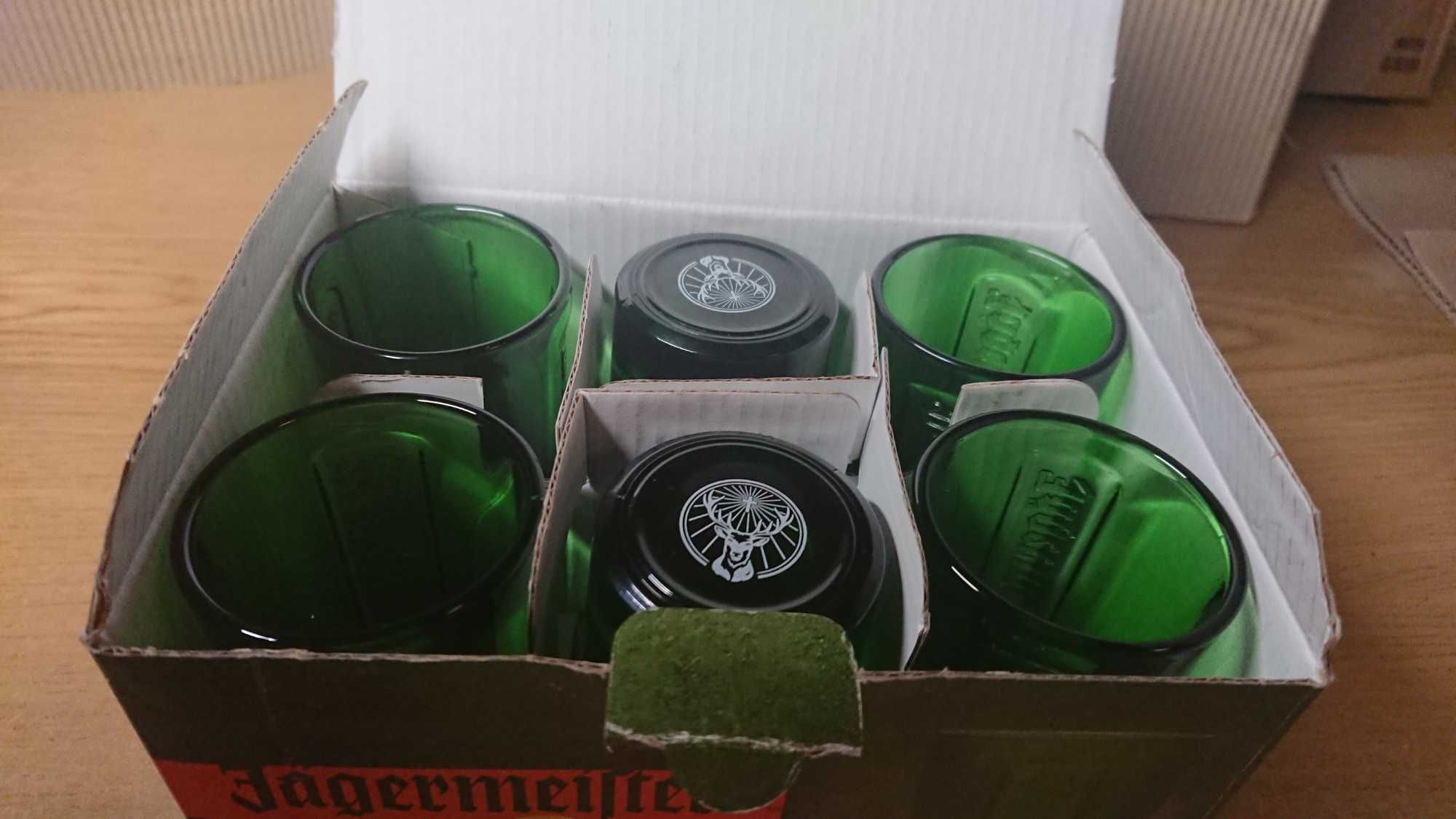 Набір рюмок Jagermeister 6 шт. Зелені