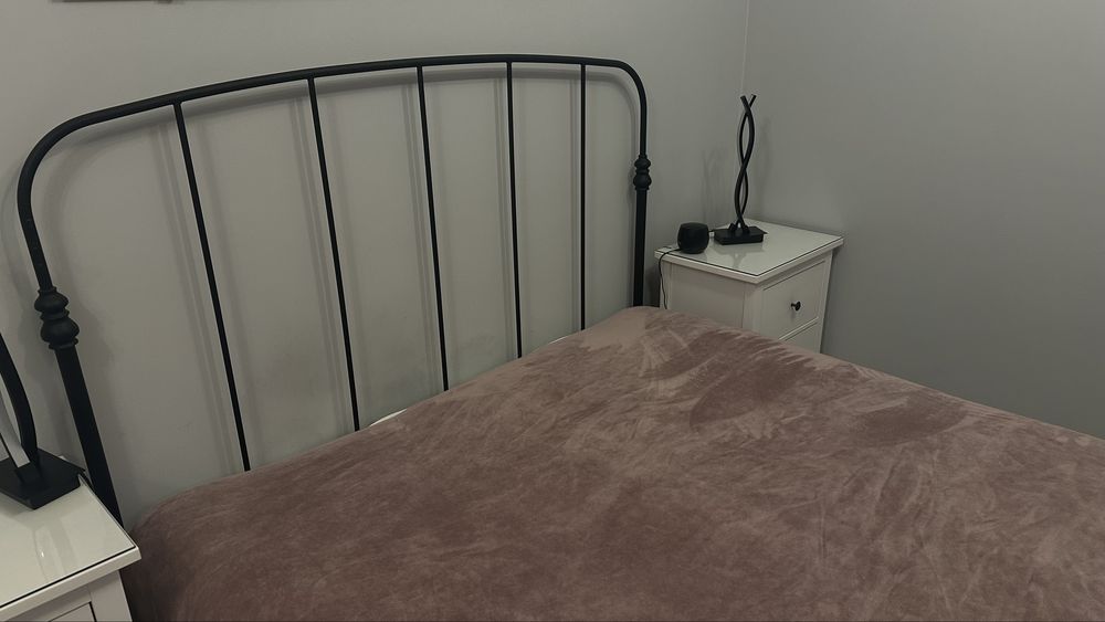 Łóżko metalowe Ikea 160x200 (rama i stelaż)