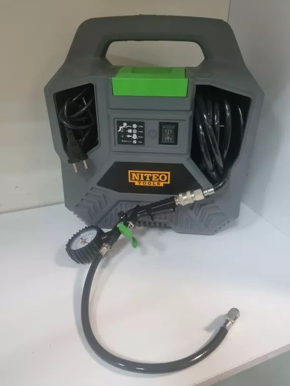 Niteo Tools Kompresor bezolejowy 1100W