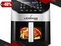 Nowa Frytkownica Beztłuszczowa Air Fryer 12 Programów 1500W | GRATIS