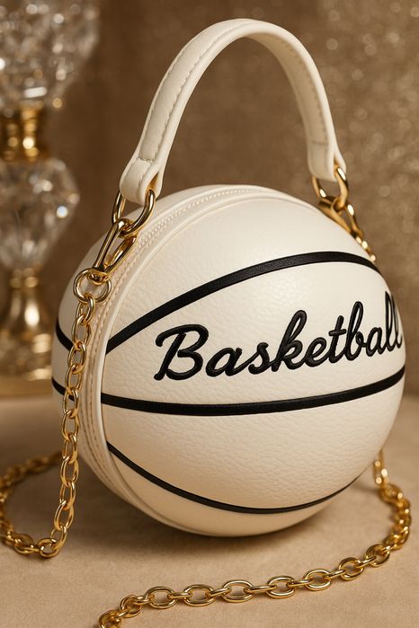 Torebka w Kształcie Piłki – Basketball Glamour