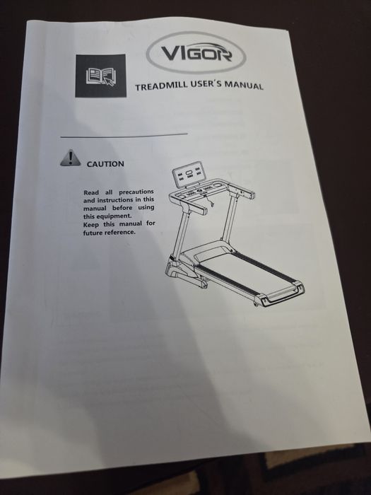 Бігова доріжка на 150 кг. Vigor XPL1200.