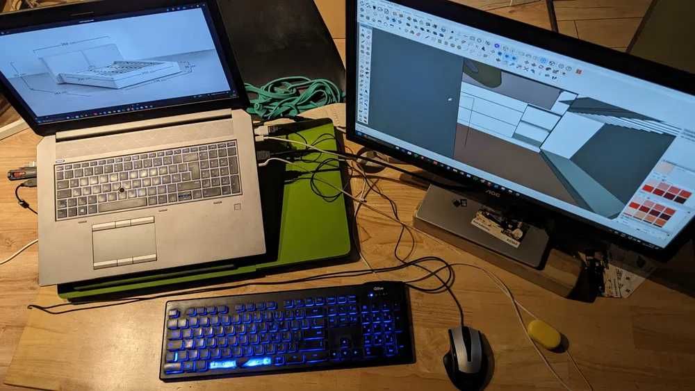 HP ZBook 17 G5 i7-8850H 32GB 512SSD Quadro P5200 17 W11 Stacja robocza