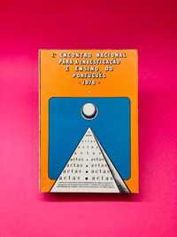 1º Encontro Nacional Para a Investigação e Ensino do Português 1976