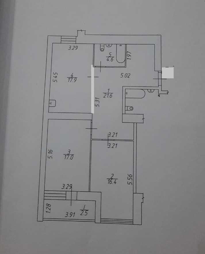 Шикарная 4-х комн. 2-х уровневая кв., ул. Жабинского, р-н Круга