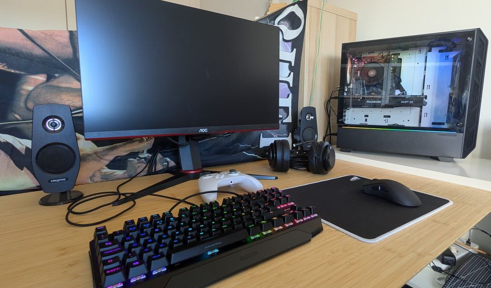 Setup gaming AMD Ryzen + RX 6700