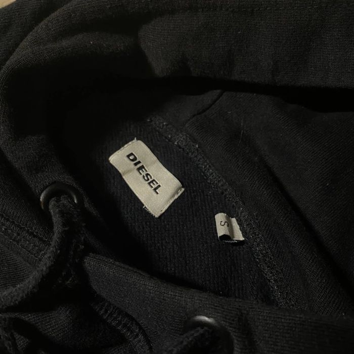 Diesel skull skeleton big logo hoodie кофта