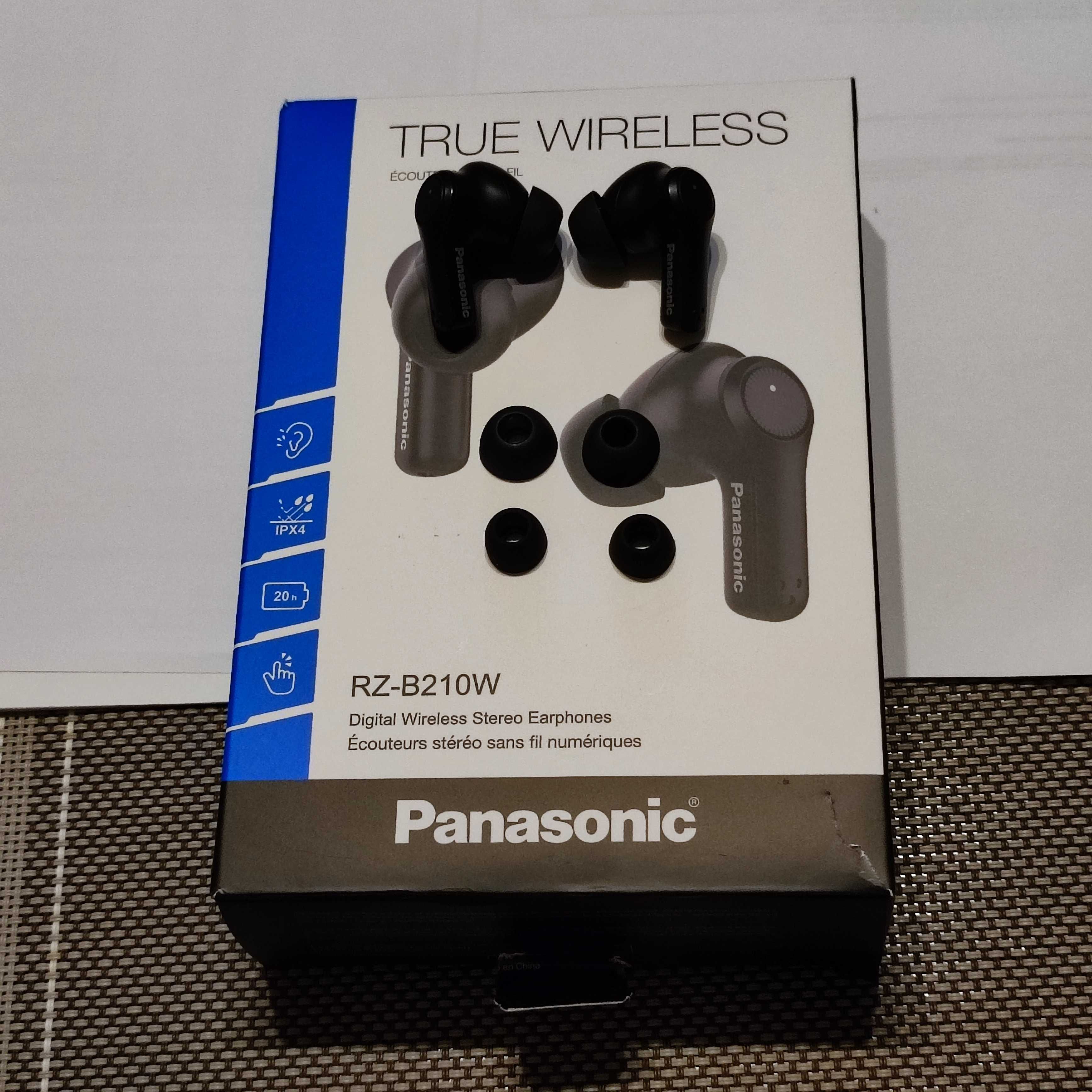 Sluchawki bezprzewodowe Panasonic RZ-B210W same słuchawki.