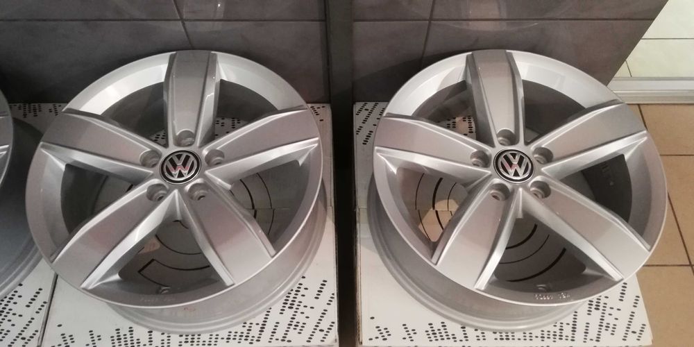 Oryginał! Felgi 16" 5x112 VW T-Roc Passat Tiguan Golf VIII VII Skoda