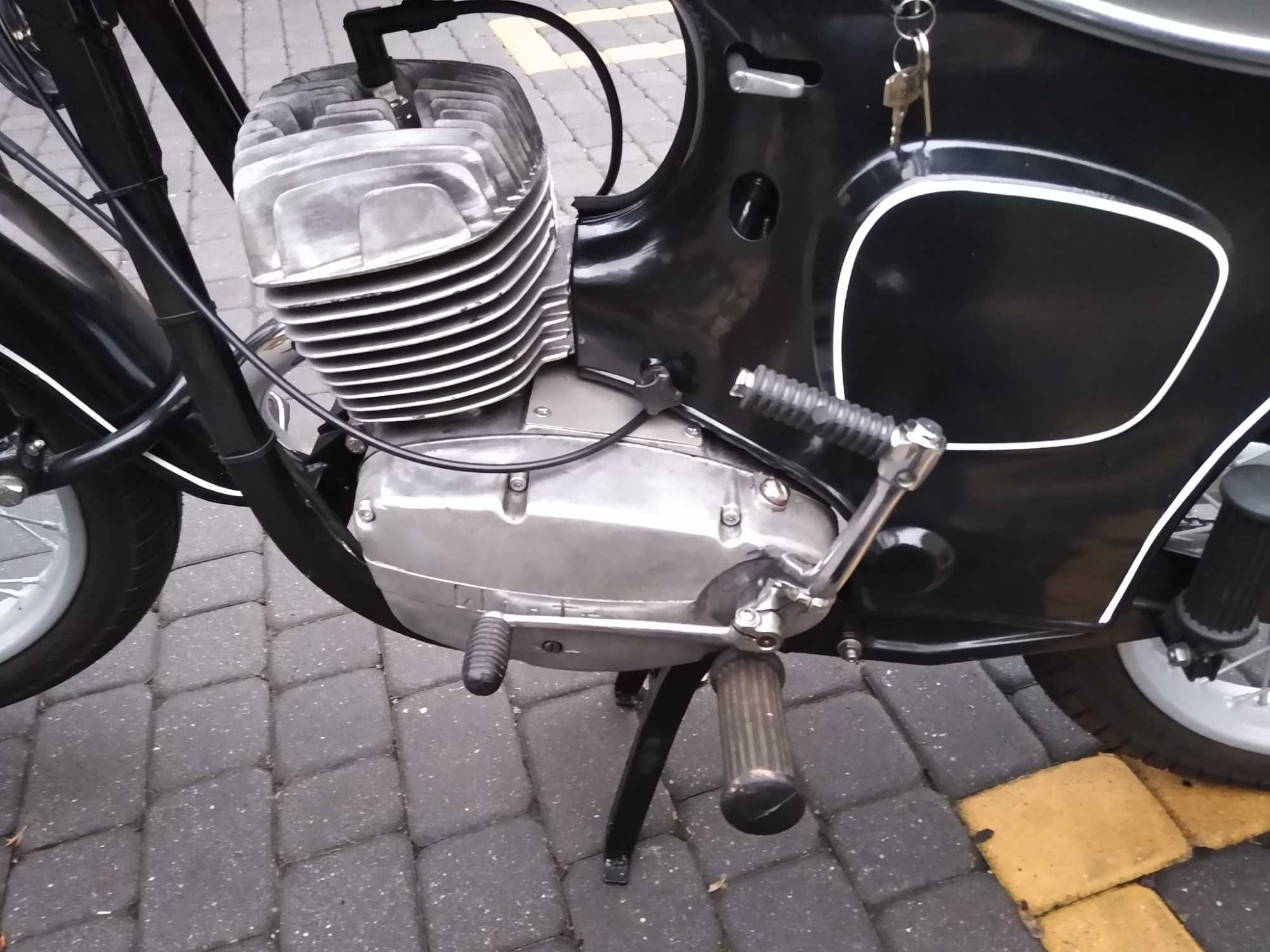 SHL M11 175 W2A 1967r-Old Polish iconic motorcycle
