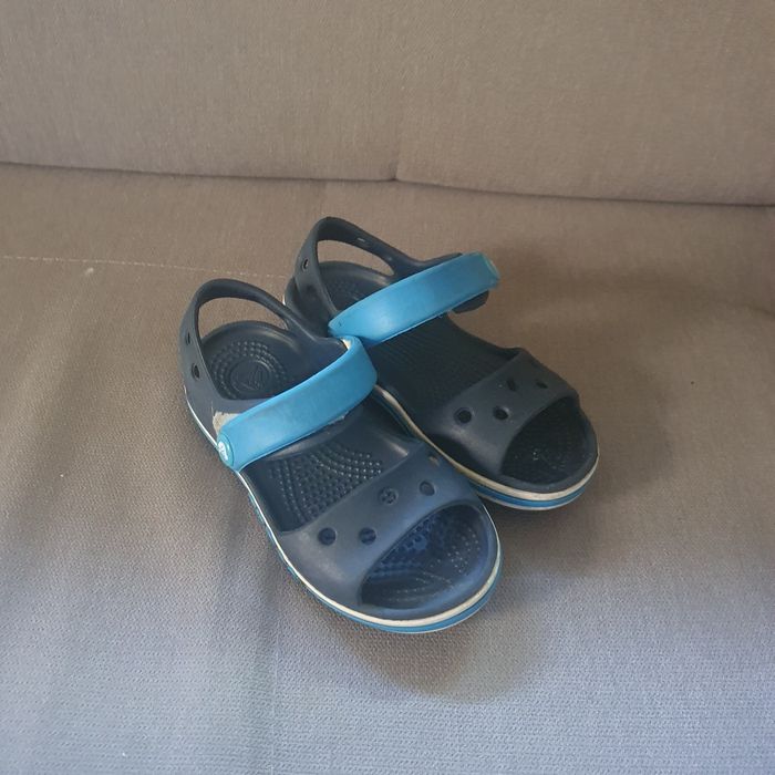 Crocs c8 niebieskie