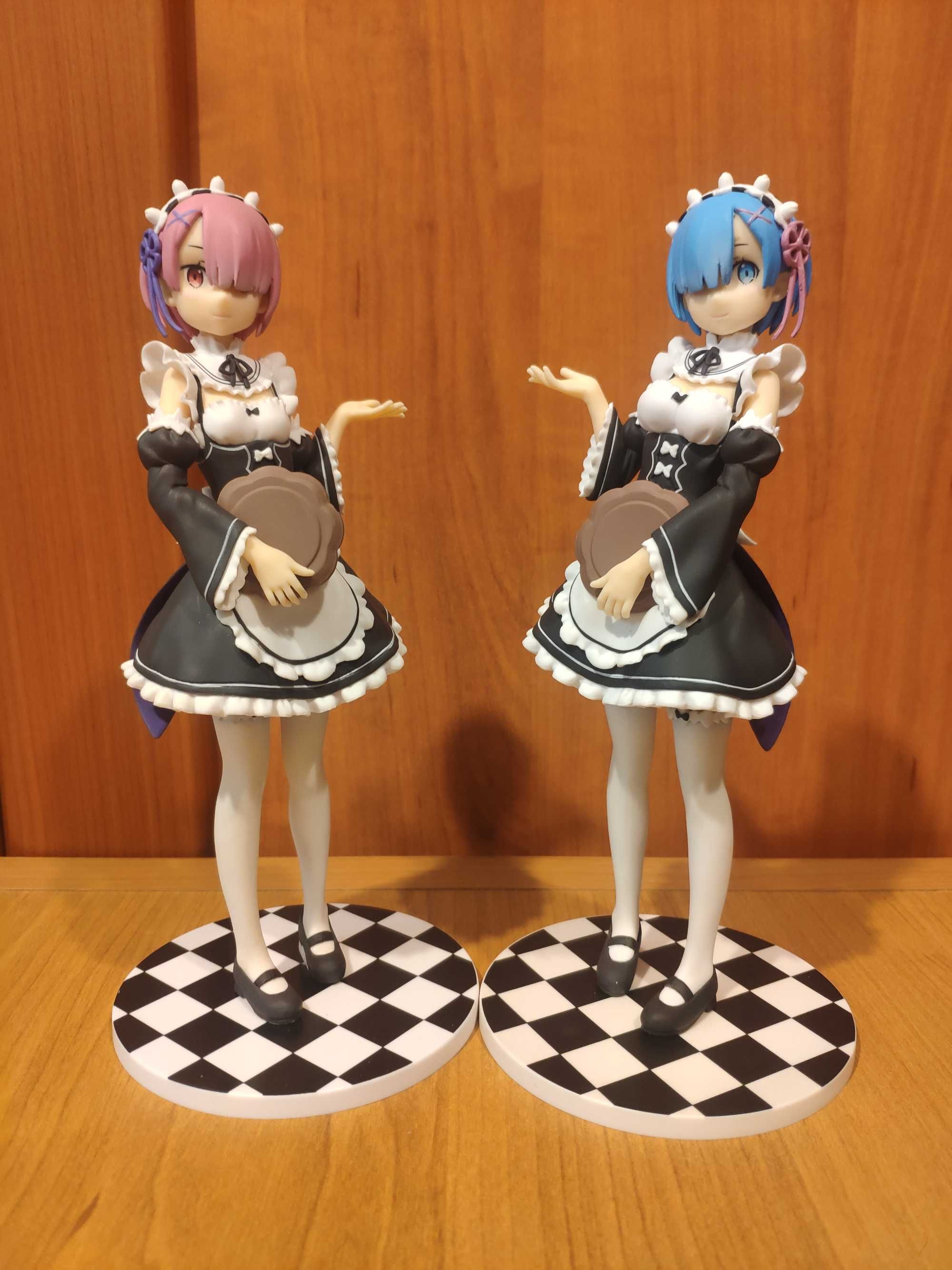 Figurki Anime Manga Re:Zero - Ram & Rem 1.5 Ver. - SEGA