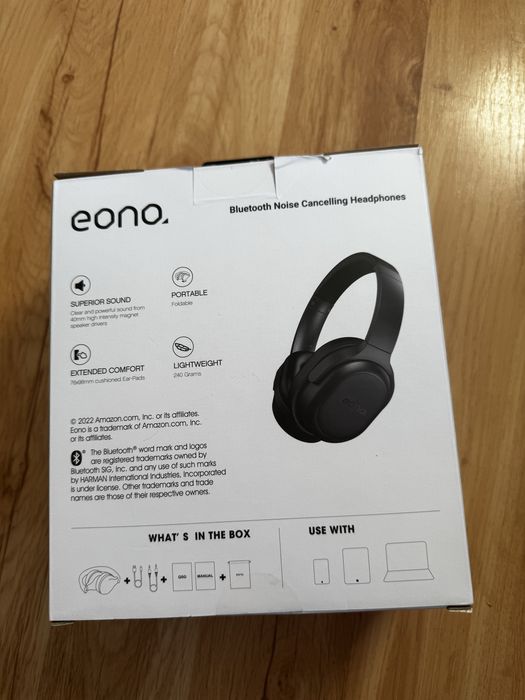 Słuchawki Eono Bluetooth z redukcją szumów – nowe