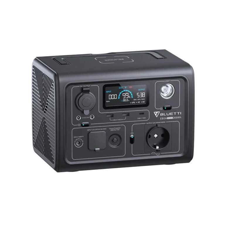 Зарядна станція BLUETTI EB3A Tragbare Powerstation | 600W 268Wh