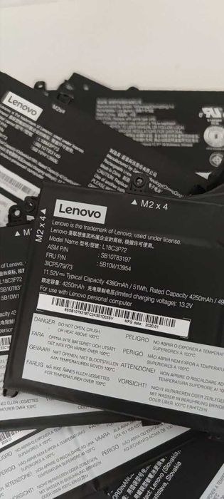 Батарея АКБ Lenovo ThinkPad T490 L18L3P73 11.55V 51Wh