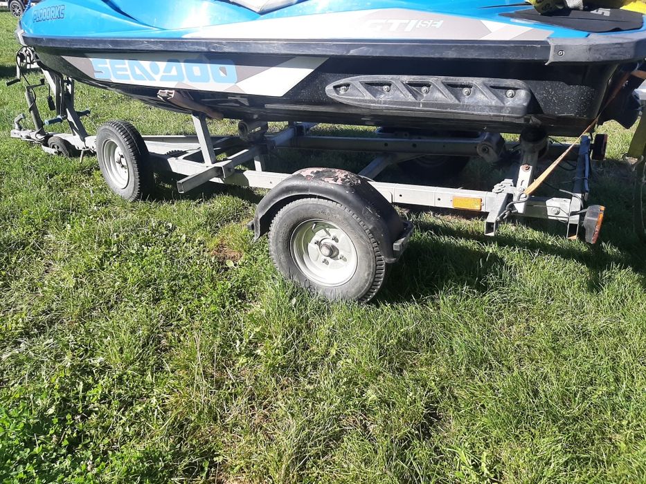 Yamaha EX Deluxe 2018r skuter wodny przyczepa okazja tanio IBR schodek