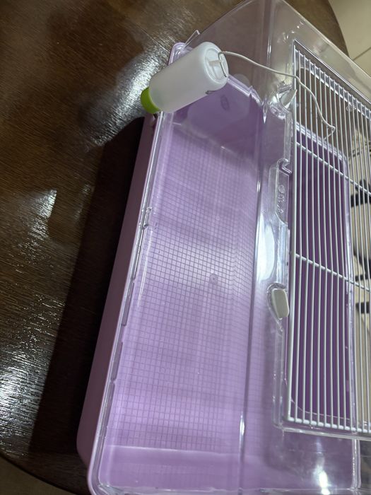 Клетка для хомяка Masterzoo, поилка, наполниьель корм