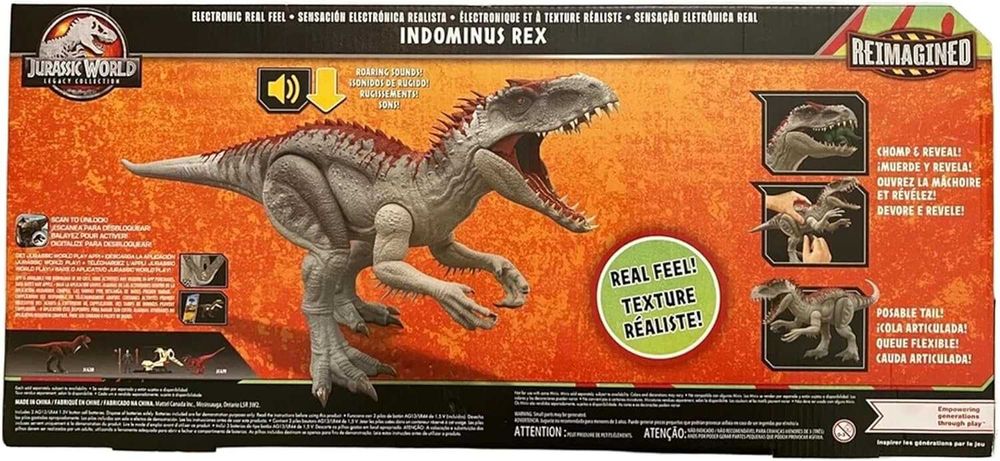 Динозавр Індомінус Рекс Світ Юрського періоду Jurassic Indominus Rex