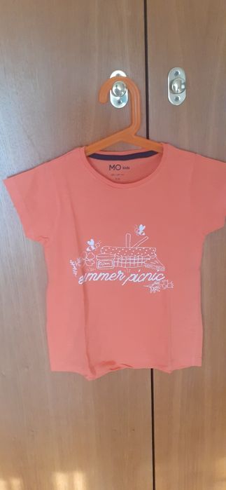 Tee shirts MO e Zippy 7-8 anos novas