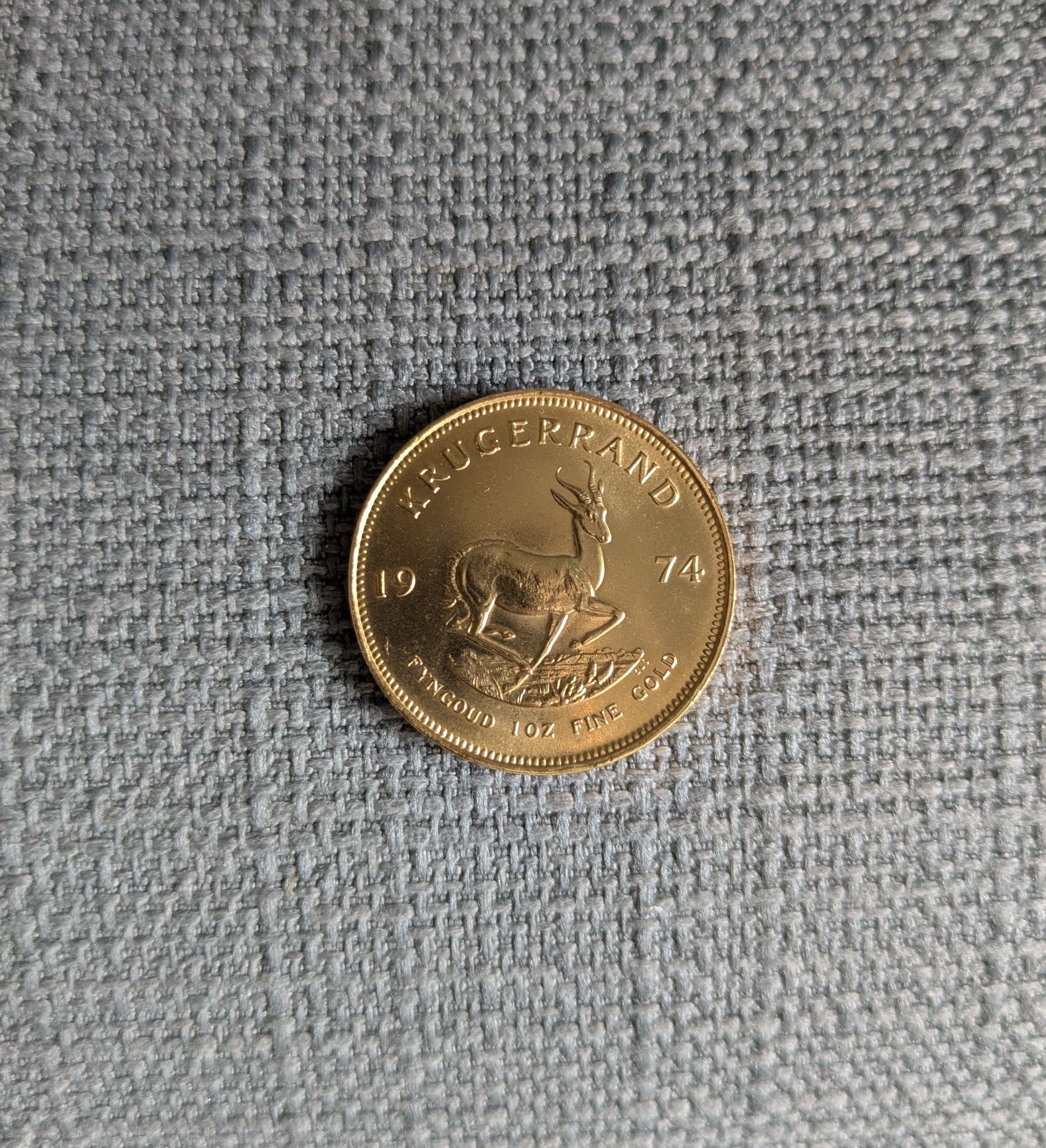 Moeda de ouro Krugerrand