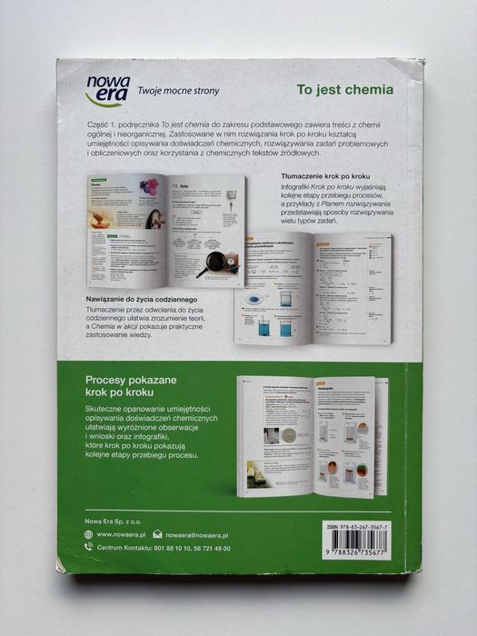 To jest chemia 1 zakres podstaowy