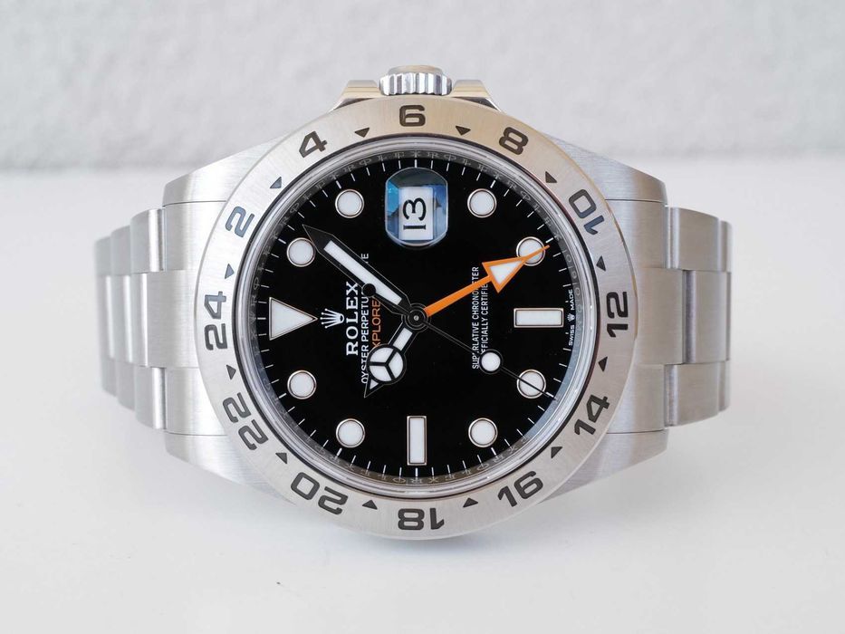 Rolex Explorer II Oyster Black Dial GMT 42mm