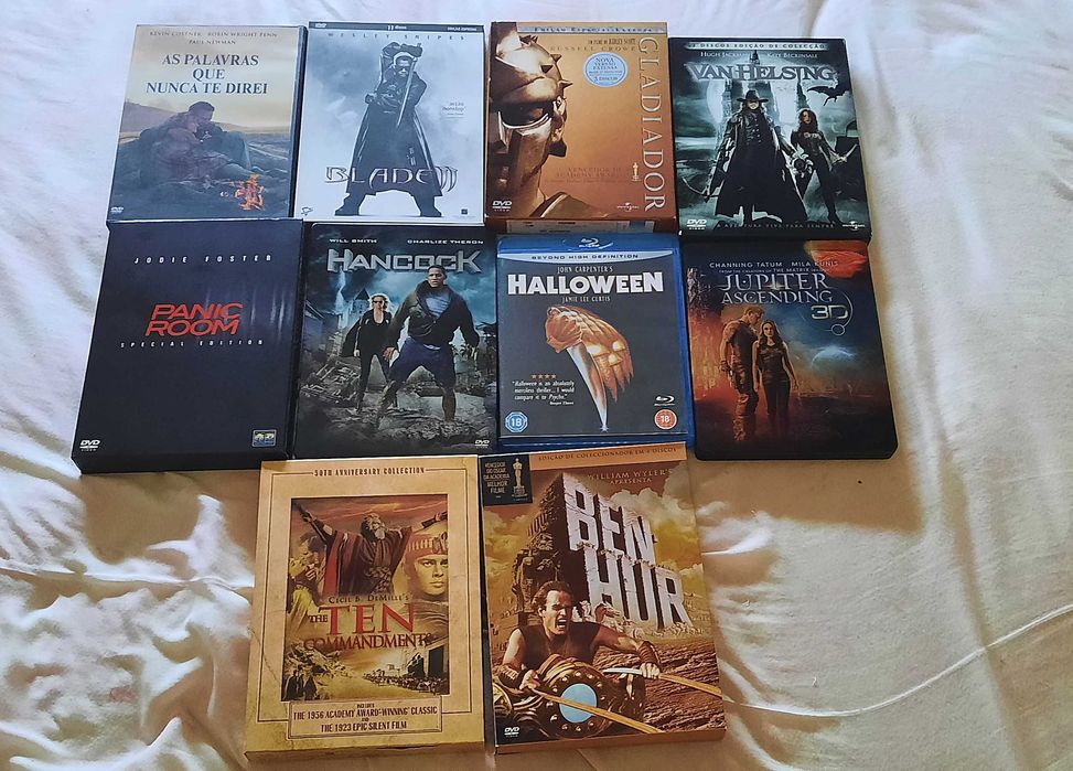 Filmes em Blu-ray & DVD´s como novos