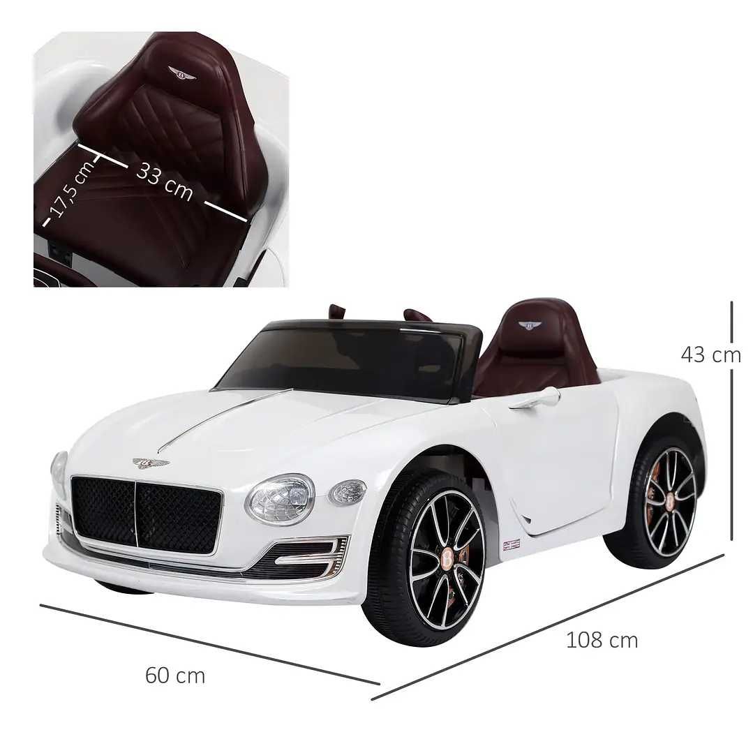 Bentley GT elétrico licenciado para crianças de 3-5 anos