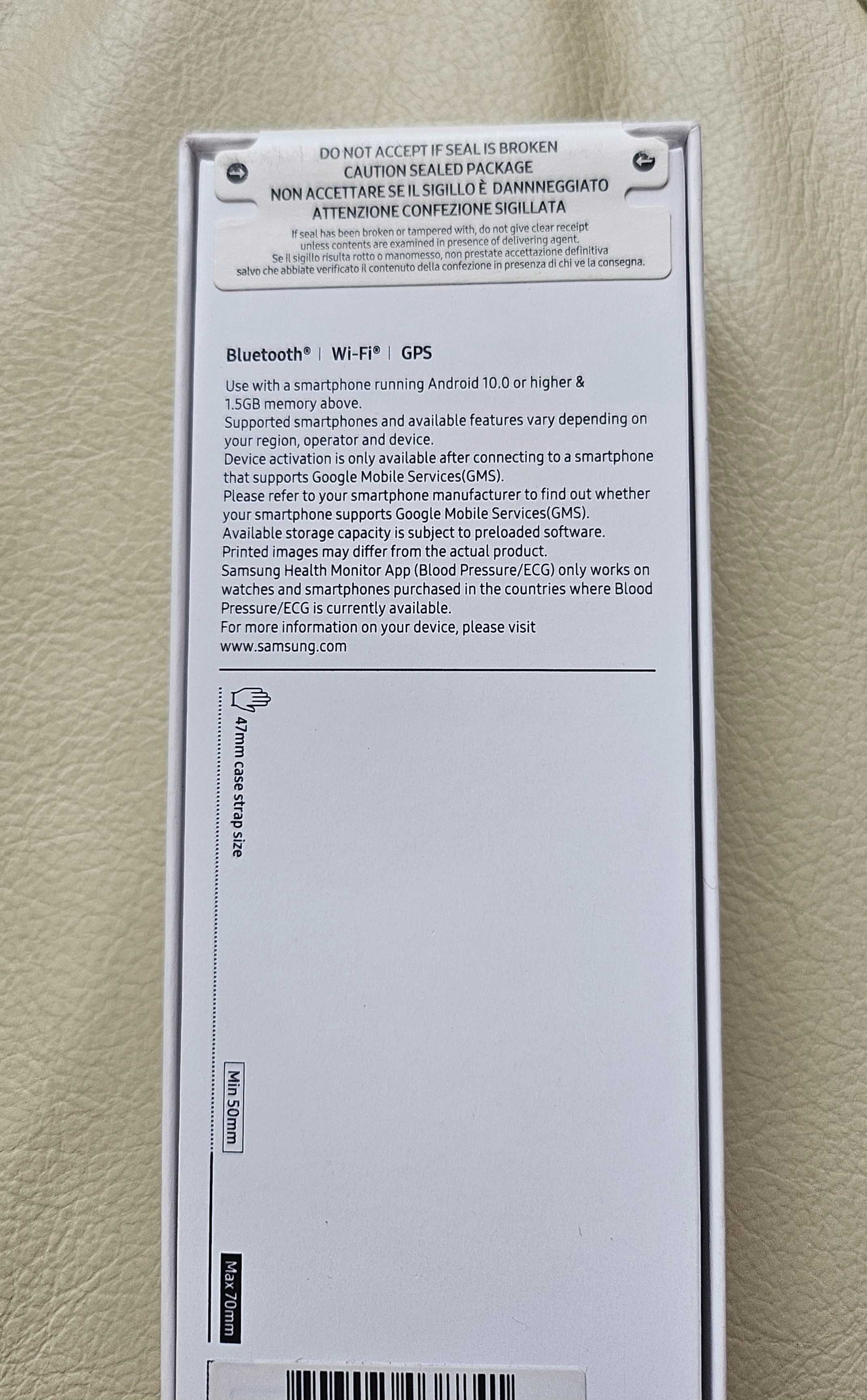 NOWY,ZAPLOMBOWANY Zegarek Samsung Galaxy Watch 6 Classic 660 zł!!!