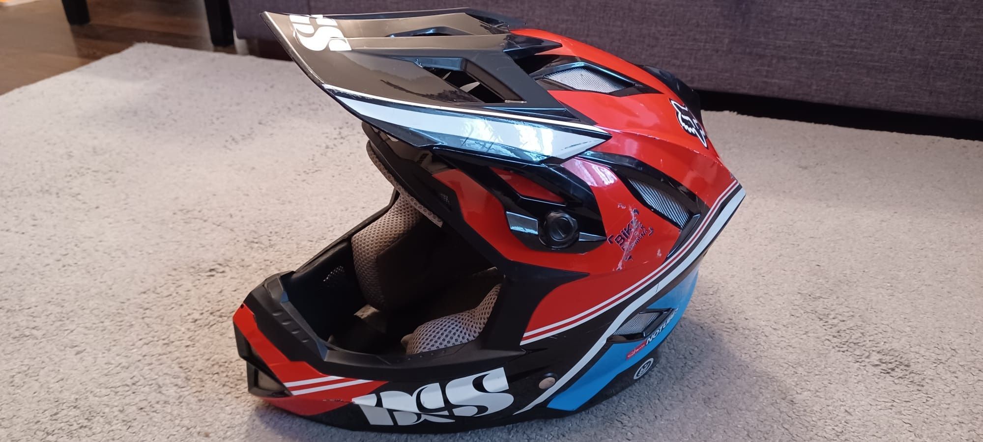 Kask full face iXS Metis enduro downhill rozm L