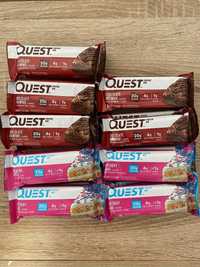 Протеїнові батончики без цукру Quest Nutrition