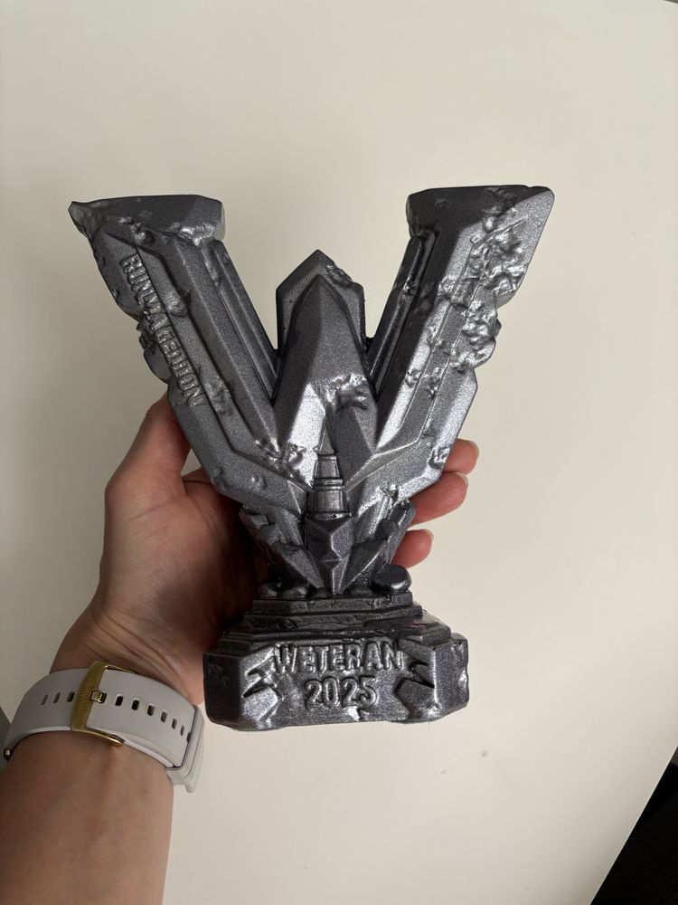 Runmageddon weteran statuetka