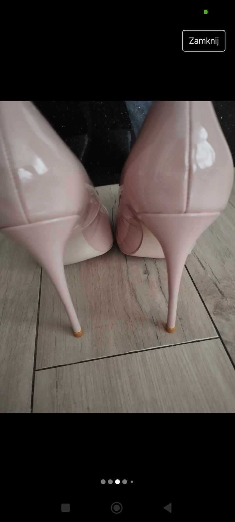 buty szpilki brokat zlote r 38  r 39 czarne torebka