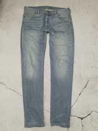 Levi's 501 jeansy 34/34 spodnie super kolor