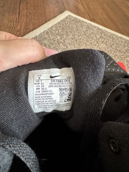 Кеды Nike с утеплением внутри