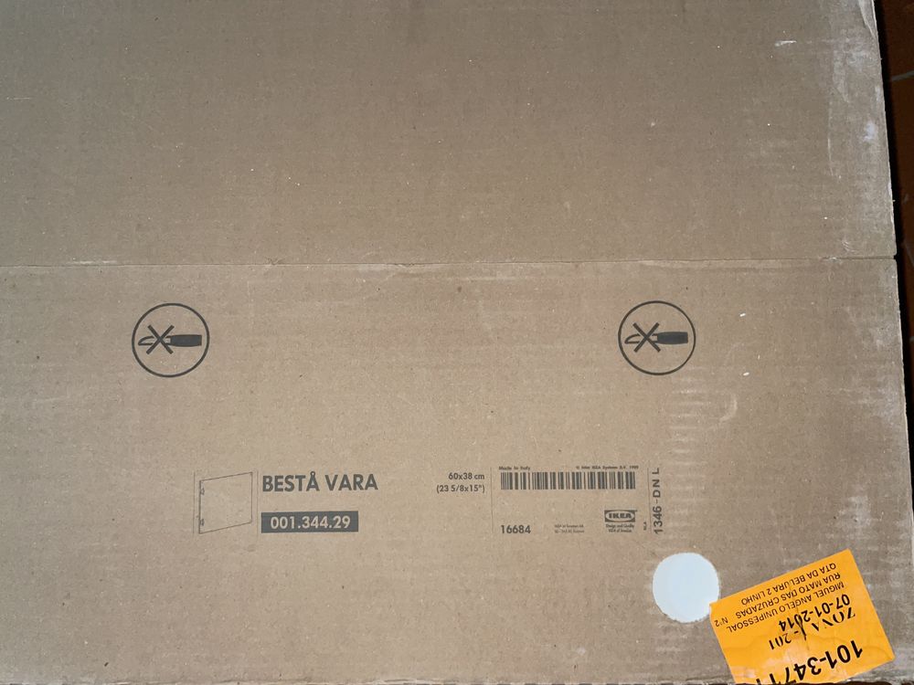 Porta Ikea Besta Vara 60x38 cm branco