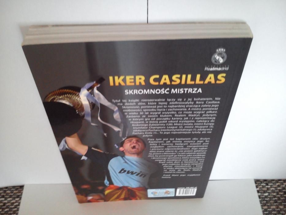 Iker Casillas Real Madryt Skromność Mistrza biografia Stan Bardzo Dobr