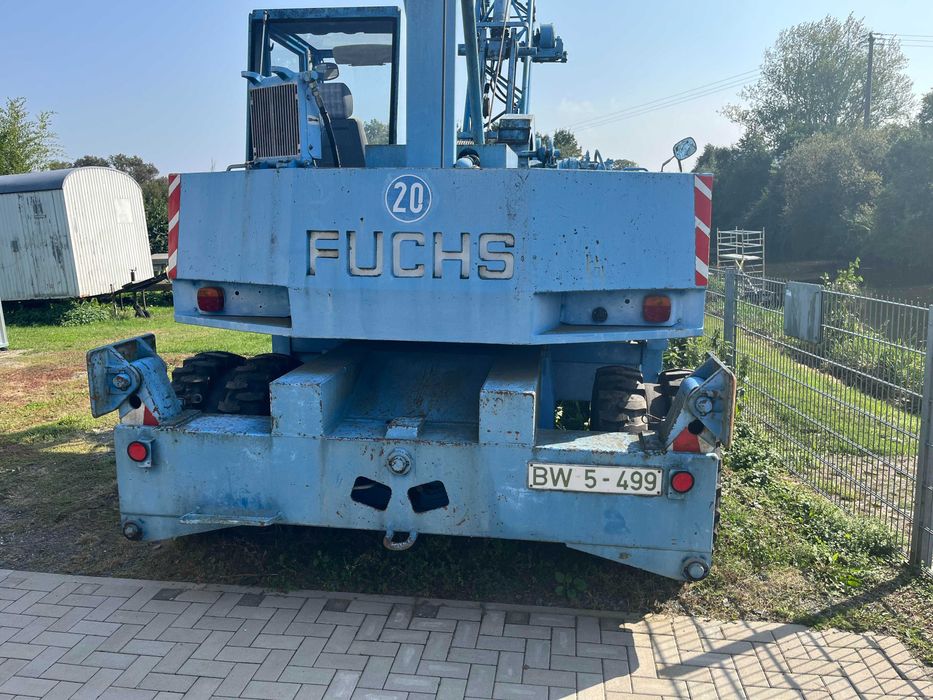 Mobilny dźwig FUCHS F 110 M 4x4 nie POLAN